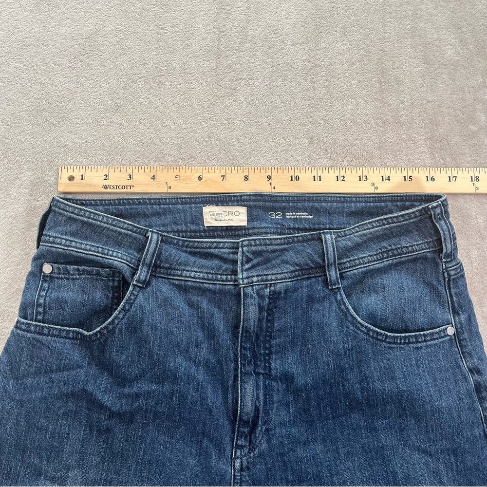 Pilcro Blue Flare & Wide Leg Jeans - Picture 8 of 16